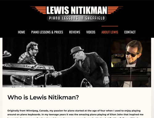 Lewis Nitikman Piano Lessons in Sheffield